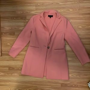 Talbots pink pea coat